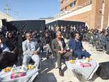 تدفین شهید گمنام در محوطه شرکت گاز استان سیستان و بلوچستان