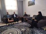 دیدار با خانواده شهید هادی پودینه و عطرافشانی قبور مطهر شهدا در چابهار