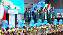 جشن گرامیداشت پدران آسمانی با حضور فرزندان شهدا و تشکل‌های ایثارگری در زاهدان برگزار شد