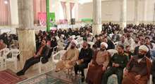 نخستین یادواره شهدای مدفون در بقعه متبرکه بی‌بی‌دوست زابل برگزار شد