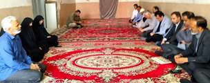 تجلیل مسئولان استان سیستان و بلوچستان از خانواده شهید ورزشکار محمدرضا آرام در نیمروز