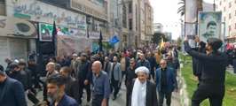 حضور مردم‌ زاهدان در راهپیمایی دشمن‌ شکن روز جهانی قدس