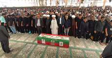 تشییع پیکر مطهر مدافع امنیت در زاهدان 