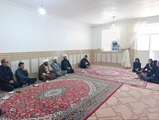 دیدار امام جمعه شهرستان بنجار با خانواده شهید رمضان 