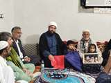 دیدار نماینده رهبری با خانواده شهید عرفان جماعت بلوچ 