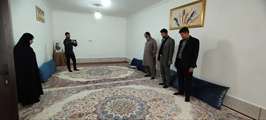 تجلیل از خانواده شهید والامقام صادق محمودی در زهک به مناسبت هفته تعاون